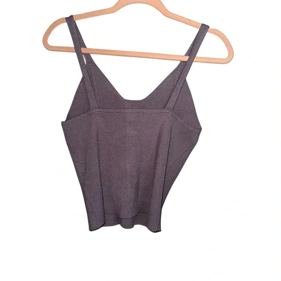 Purple Sweater cropped top (F14) - Picture 3 of 4